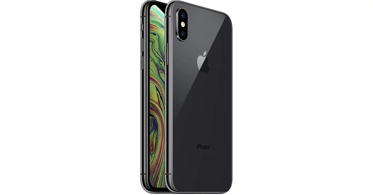 (Refurbished) iPhone 64GB XS Cellular Apple MT942LL/A Restored - LTE Straight TF Gray Space Talk/TracFone