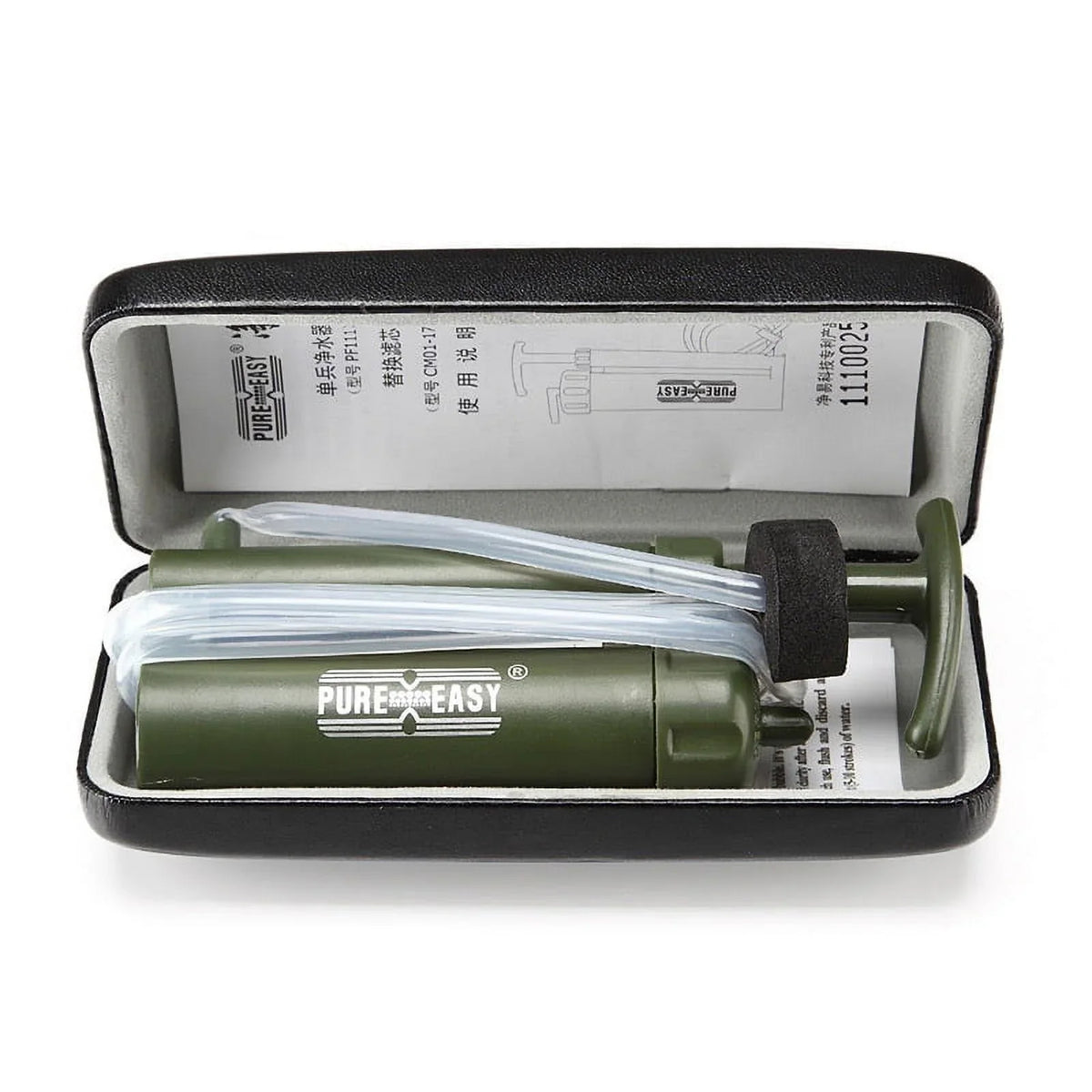 Water and by Strainer Pure Essential for Camping Easy Gear Survival