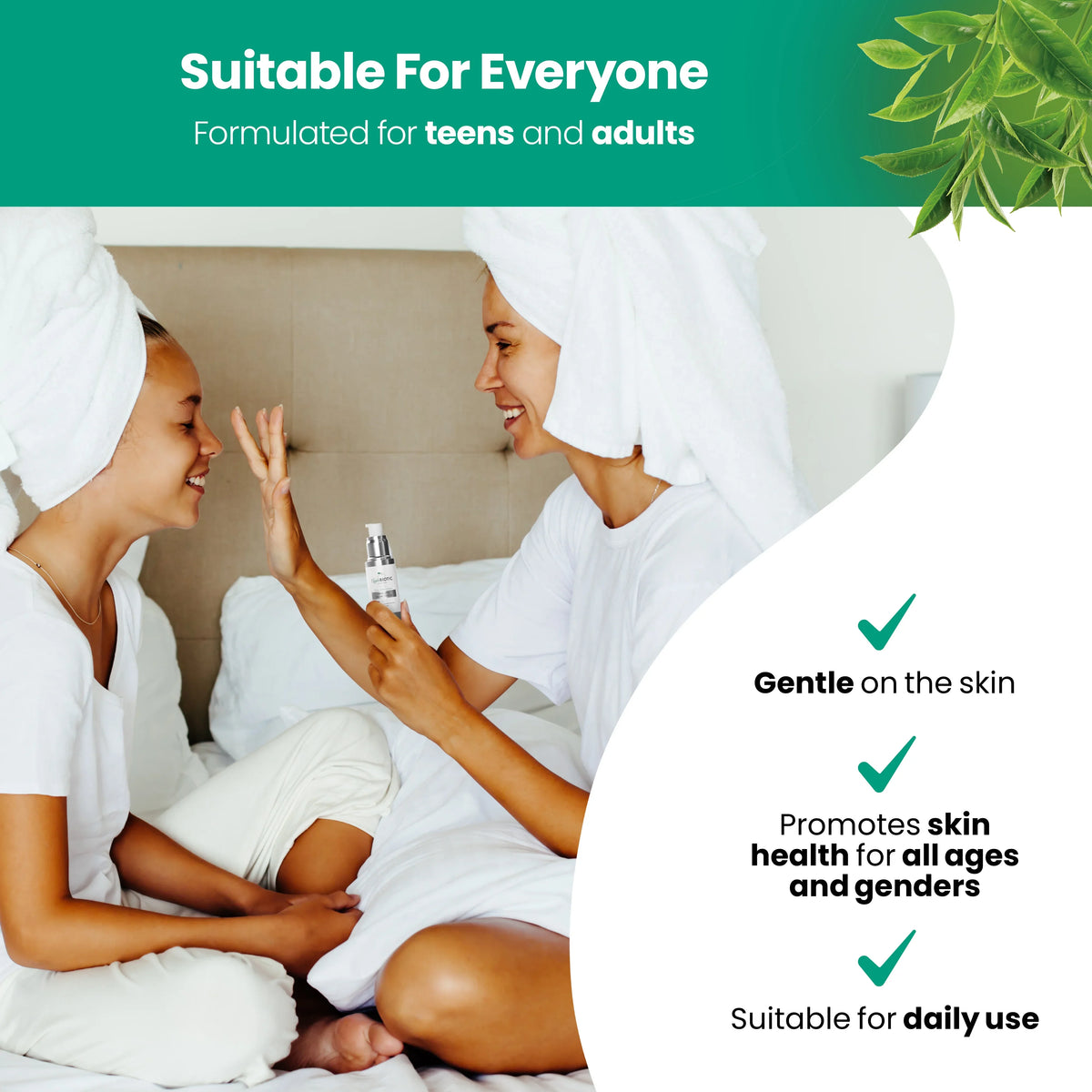 Applebiotic Probiotic Vinegar with Acid Apple Hyaluronic Cider Facial Serum