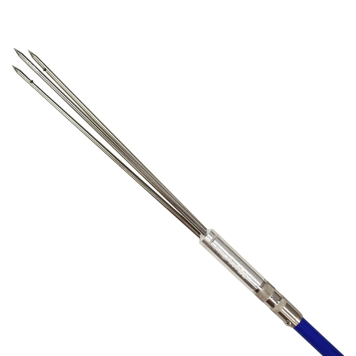 Heavy Spear Choice Fiberglass Duty Alum Prong Blue w/3 Pole 7ft Scuba Tip