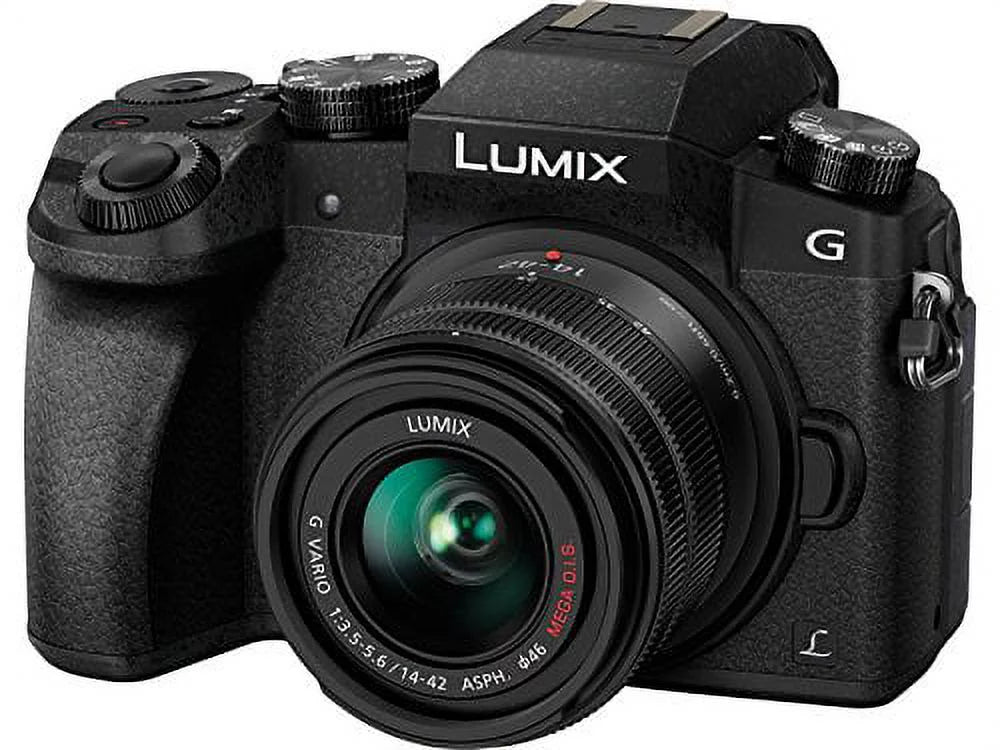 G7 PANASONIC 4K Dual Mirrorless DMC-G7WK Bundle LUMIX Lens Digital Camera