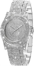 Diamonds Men Rhinestone Steel for Quartz Watch Men ManChDa Watch Diamond Ice Women Watch Silver Stainless Crystal Watch Watches Women Out Full Wrist Gold Watch Watch