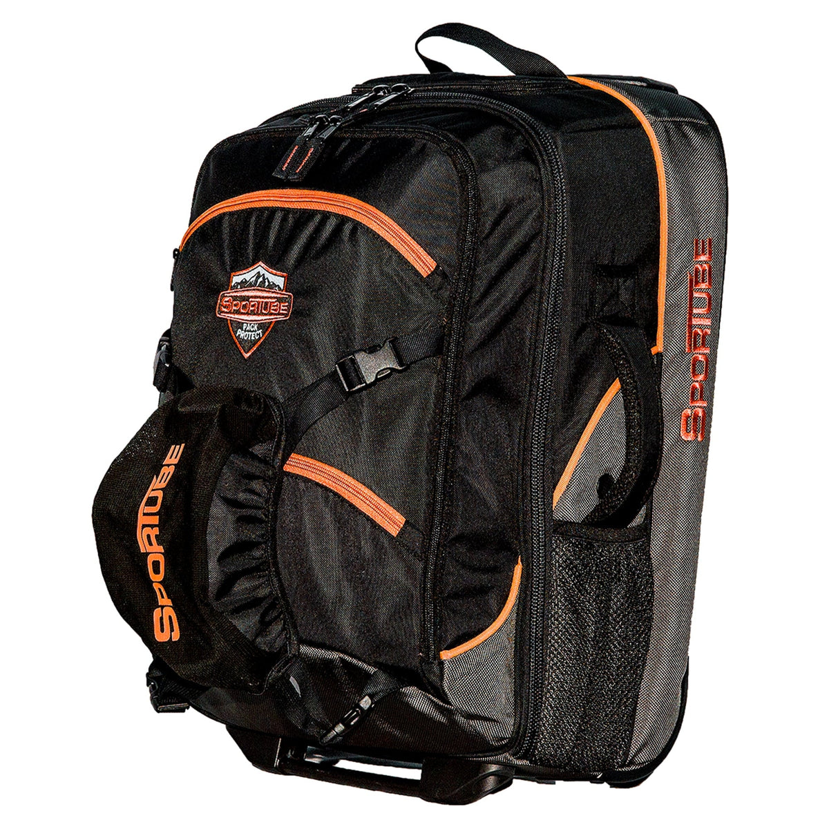 Boot On Wheeled Cruiser Cabin Orange Carry Bag, Padded Sportube Gear &