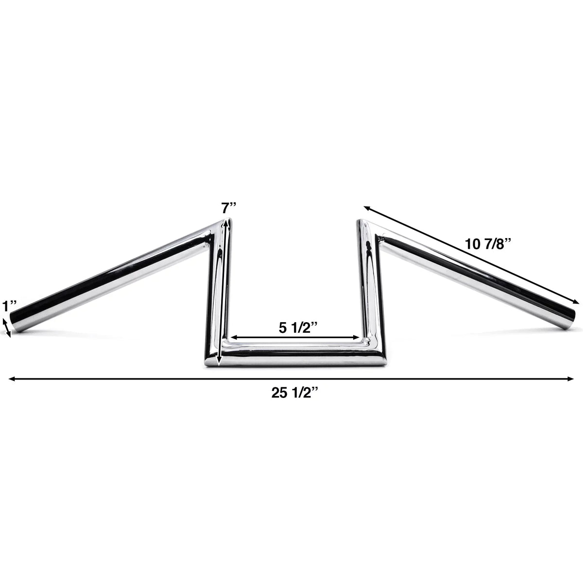 Krator Bobber Replacement Inch Bars Zed Custom Harley Kawasaki Chrome 1 Classic Compatible Vulcan 2000 Triumph Limited Z Zee Handlebars with