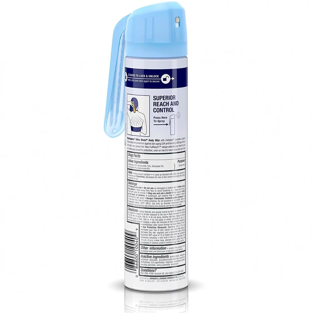Body Full (148ml) Mist Reach Pack) 5 (2 Ounce Spf#70 Sheer Ultra Neutrogena Spray