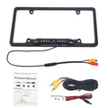 '- Cam Wired Cars Angle for - Waterproof View KingFurt Night American Universal IP68 Backup - Vision Viewing Camera Rear 170°