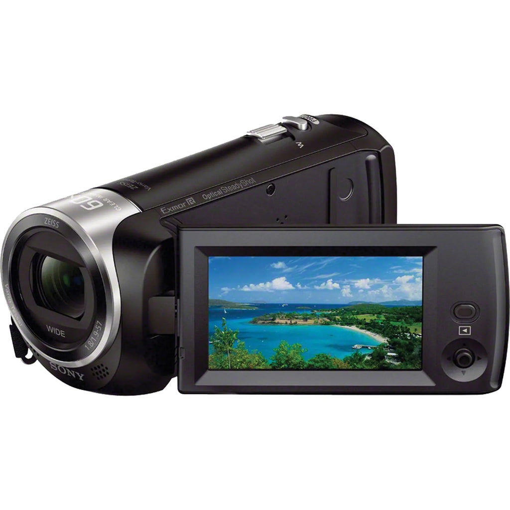 32GB Recording Bundle Sony HD + Tripod Camcorder Memory ZeeTech with Case Video Handycam Card SD HDR-CX405 + Micro Accessory +