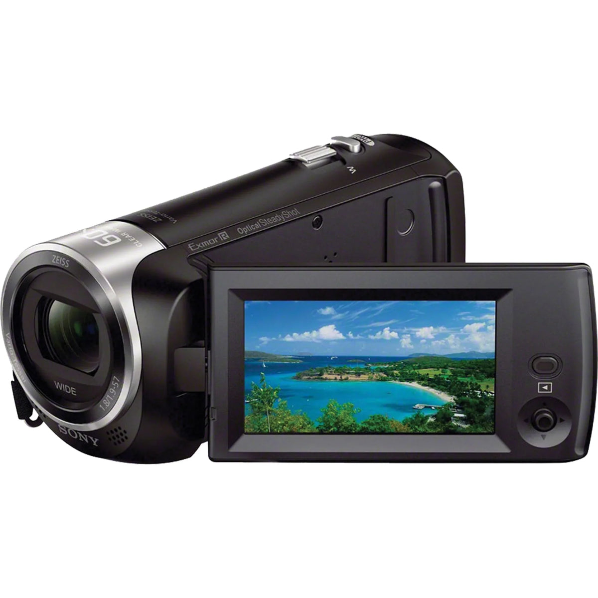 32GB Recording Bundle Sony HD + Tripod Camcorder Memory ZeeTech with Case Video Handycam Card SD HDR-CX405 + Micro Accessory +