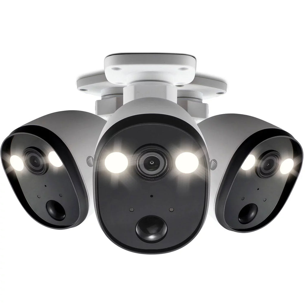 Camera Spotlight IP Digital Outdoor image Security - - 1080p 3 camera Pack still video WiFi