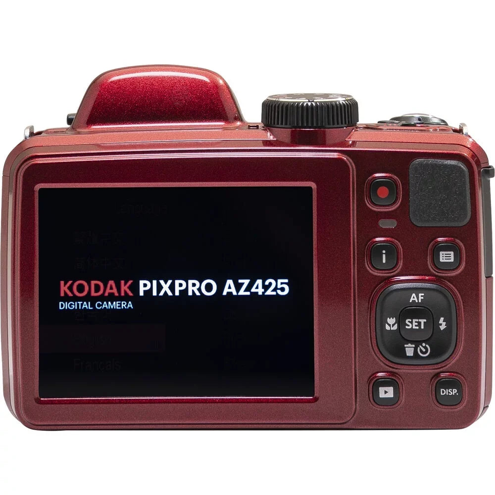 Battery AZ425 PIXPRO Digital Kodak + (Red) +1 Warranty Camera LED Extra + Yr