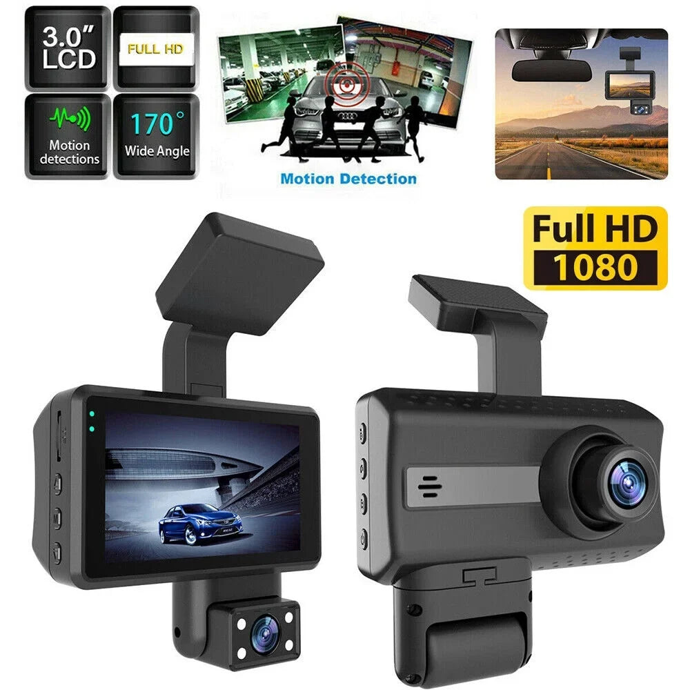 G Cam Recorder: Front Camera Car 1080P JahyShow Rear Video, Dash Dual Lens Sensor and