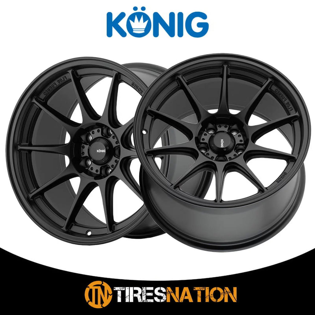 Wheel 17x9 5x100 Dekagram Konig Semi-Matte +40et 57B