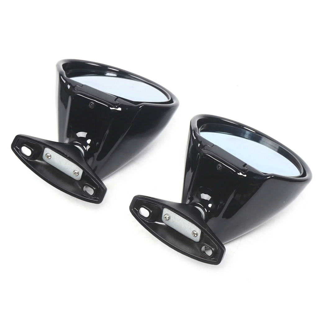 Mirror Side Pair Plane Mirror Gasket Rear View 1 Universal Classic Car Wing & Door