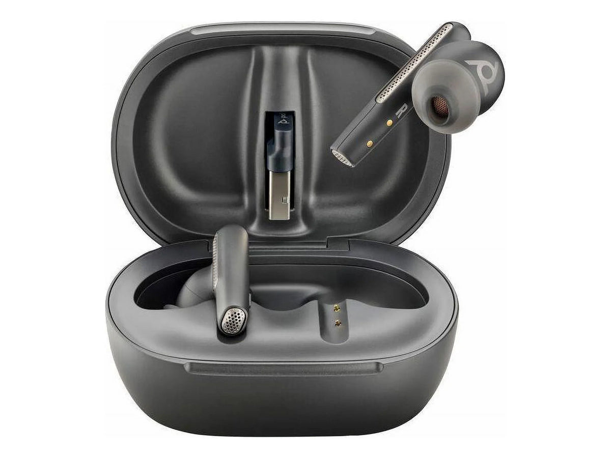 Hz Bluetooth - - Earbud 98.4 Binaural Wireless - - Free 20 - Poly Stereo - - 60+ - ft kHz 20 - Carbon True In-ear - UC Earset Voyager