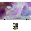 with Bundle 2021 Extended Samsung Plan 50 QN50Q60AAFXZA Protection Inch QLED Smart UHD 4K Restored (Refurbished) Premium TV 1 Year