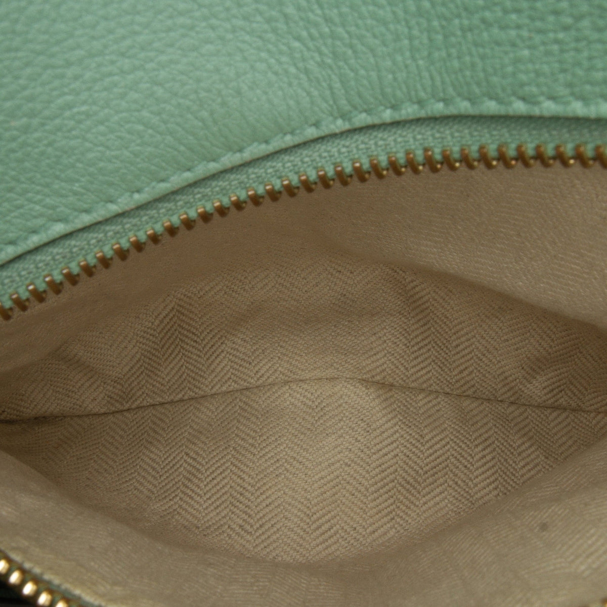LOEWE (Good) Satchel Puzzle Green Leather Medium Pre-Owned Calf Unisex Authenticated