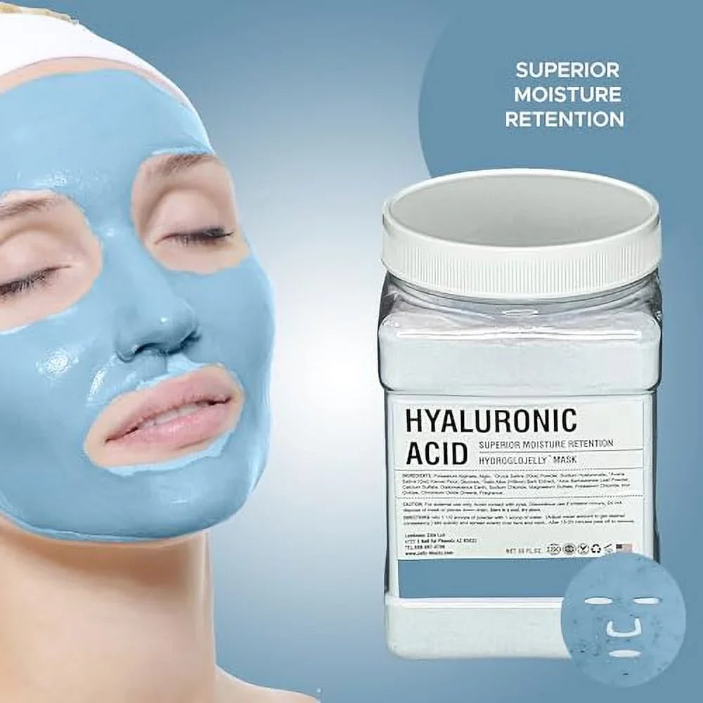 Pack Hyaluronic - Facial Spot Anti-Aging, off Skin & All Mask, Suitable Mask Jelly Reducing 30 Dark Types Natural Skin Lab Treatment Acid Professional Skin | - for Peel oz Luminous fl