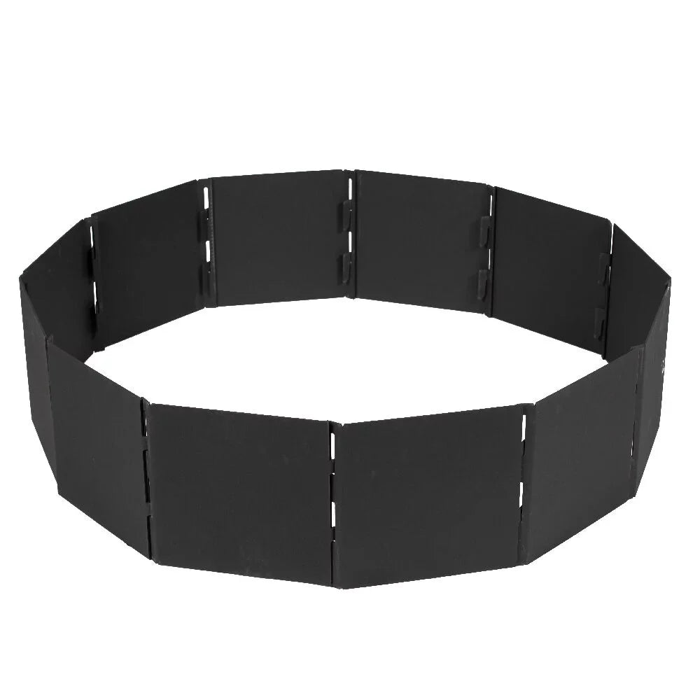 and Bonfires Pit Campfire Panels, Outdoors Collapsible 48in Transport, to design, Campfires Titan Steel 12 Heavy Ring, Portable Great Easy