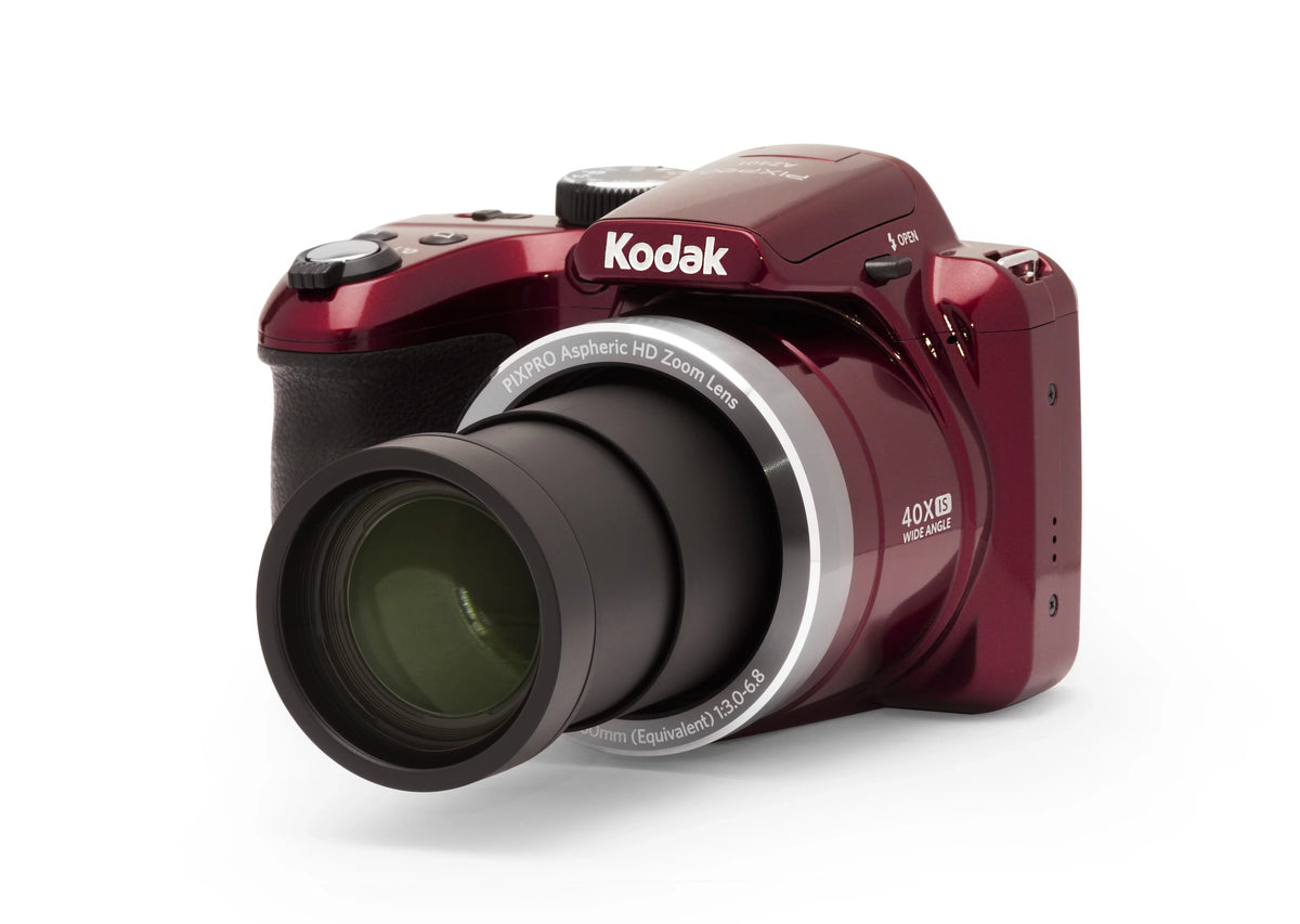 Digital 16MP AZ401 Bridge Zoom Camera Optical HD720p - PIXPRO video KODAK (Red) 40X