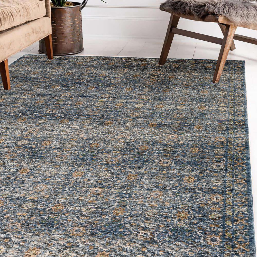 Rugs Dalyn 7'10" Yarra Navy Rug 5' x YA6