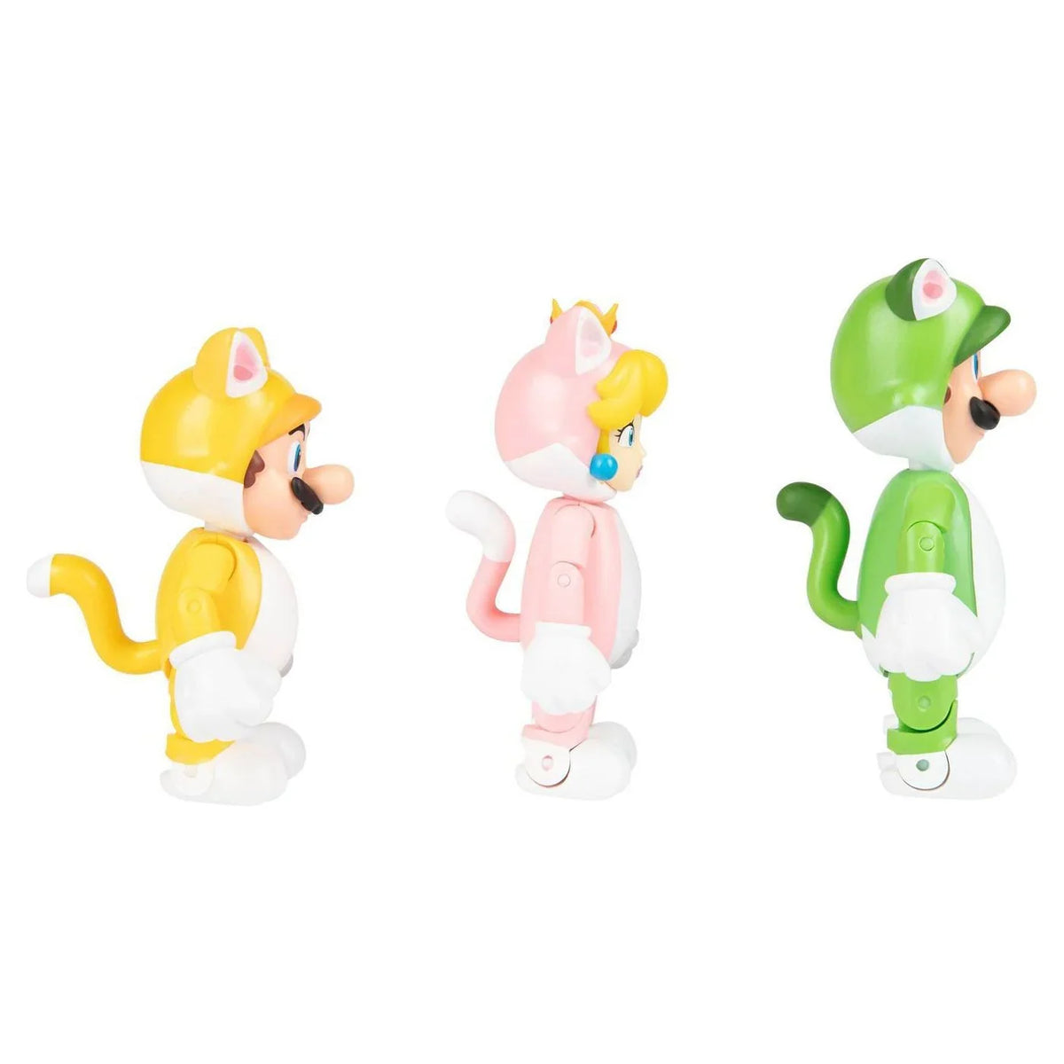 World Browsers Peach Super Luigi Fury 3D Mario Mario Figure Cat Toy Pack Multi
