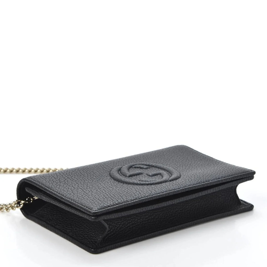 Bag Wallet Cross Leather Body Chain Soho on Gucci
