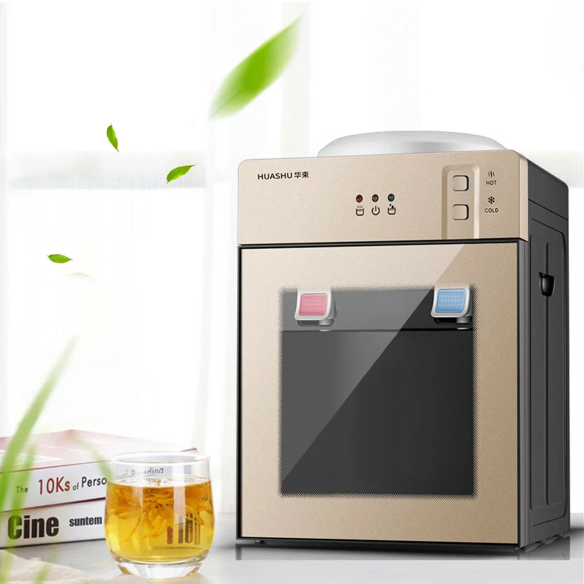 Top Steel Loading Electric Cold Office for Stainless Home 5 Water Gallon DENEST Dispenser Hot