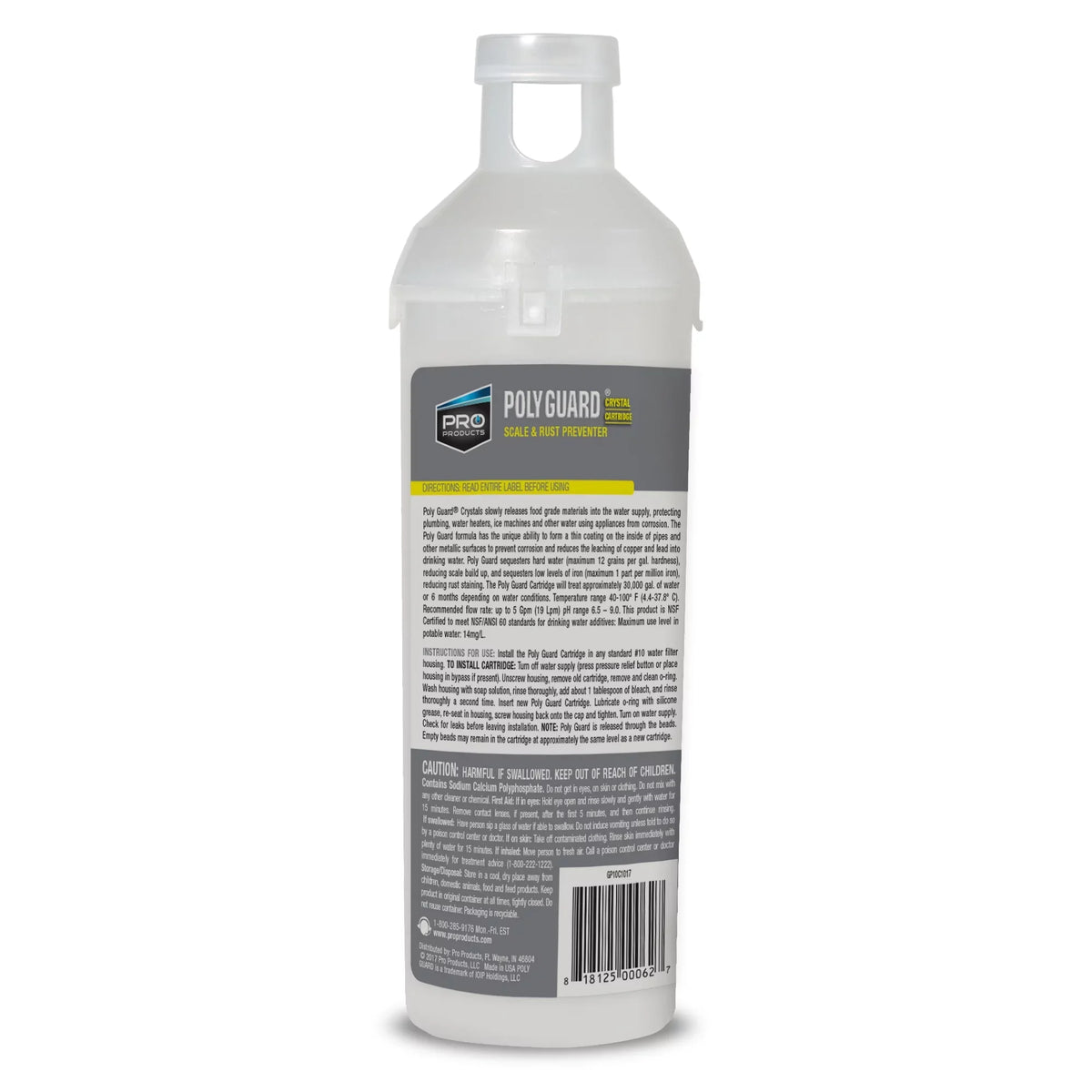 Filter Cartridge,5 Products H GP10C gpm,10" Pro
