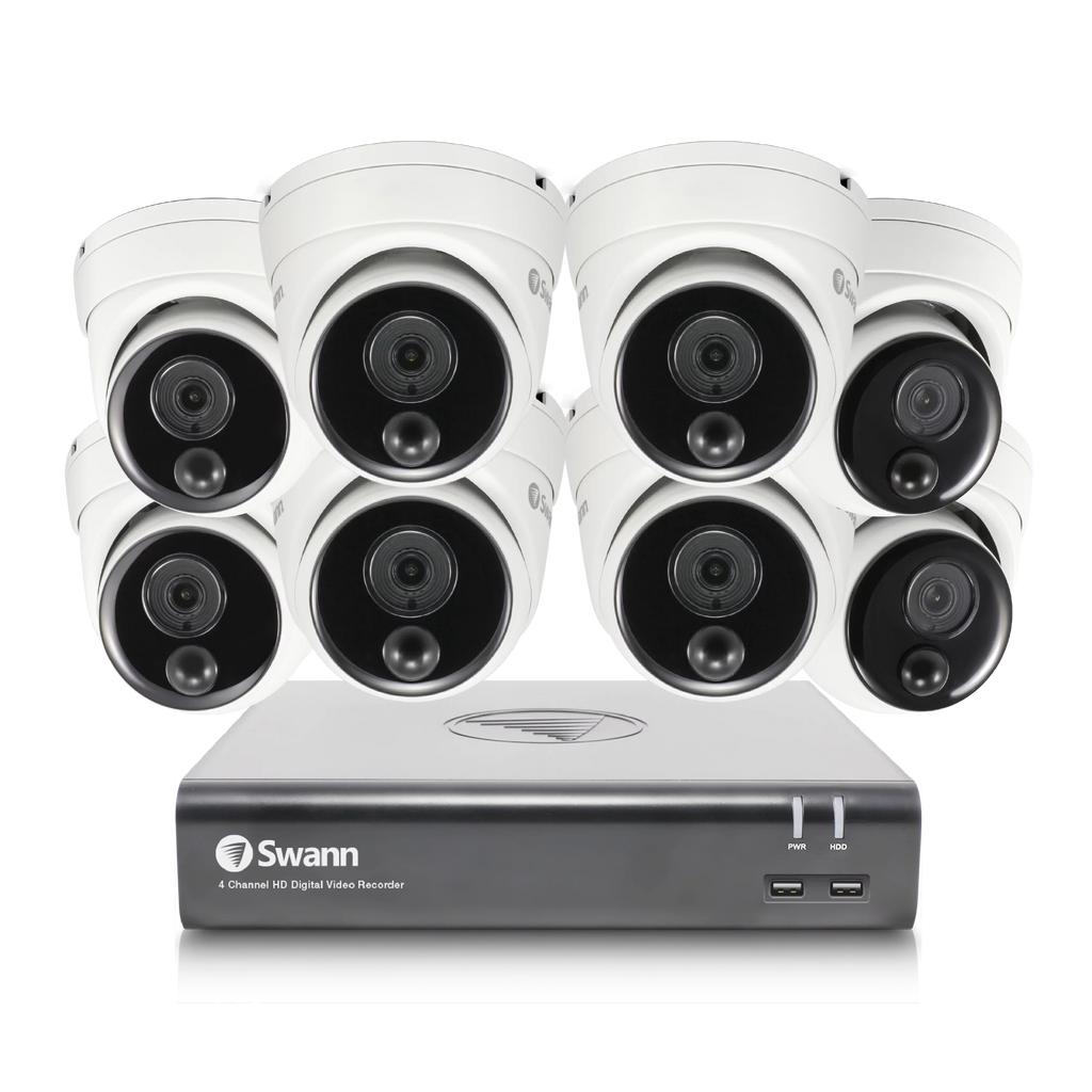 Camera Swann Full Security System - DVR 8 Channel 8 SWDVK-84580V8D HD 1080p