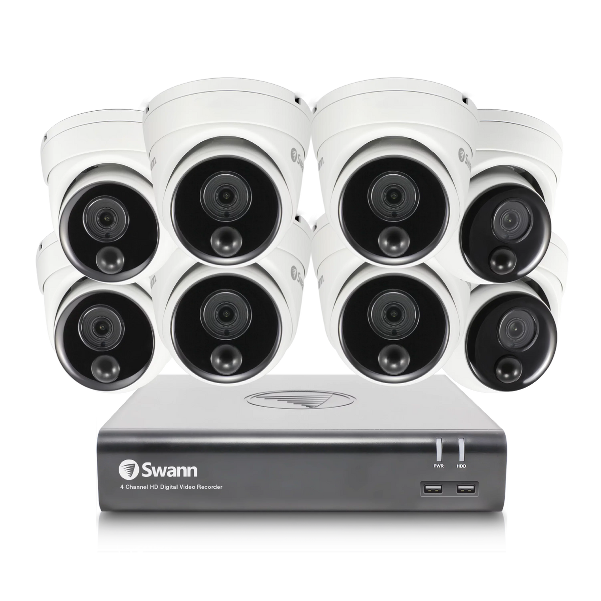 Camera Swann Full Security System - DVR 8 Channel 8 SWDVK-84580V8D HD 1080p