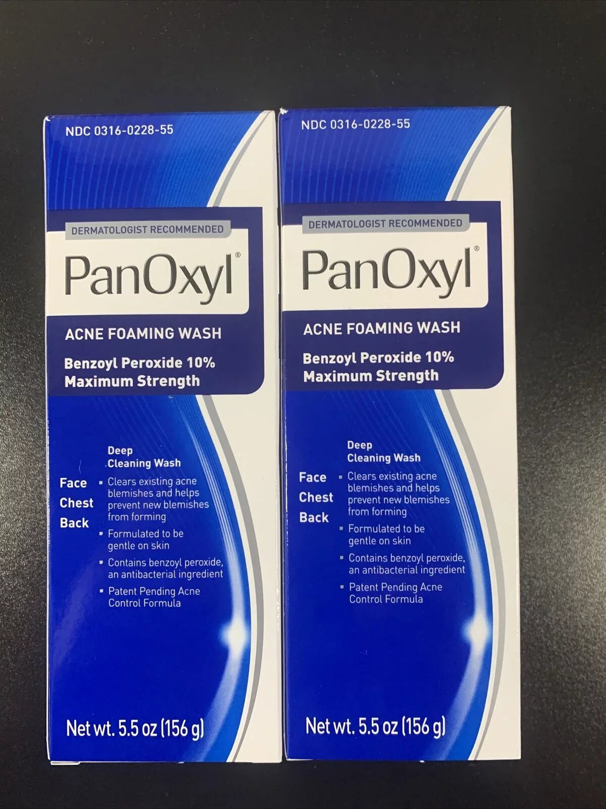 10% of Foaming (Pack 5.5 oz Acne Wash 2) PanOxyl