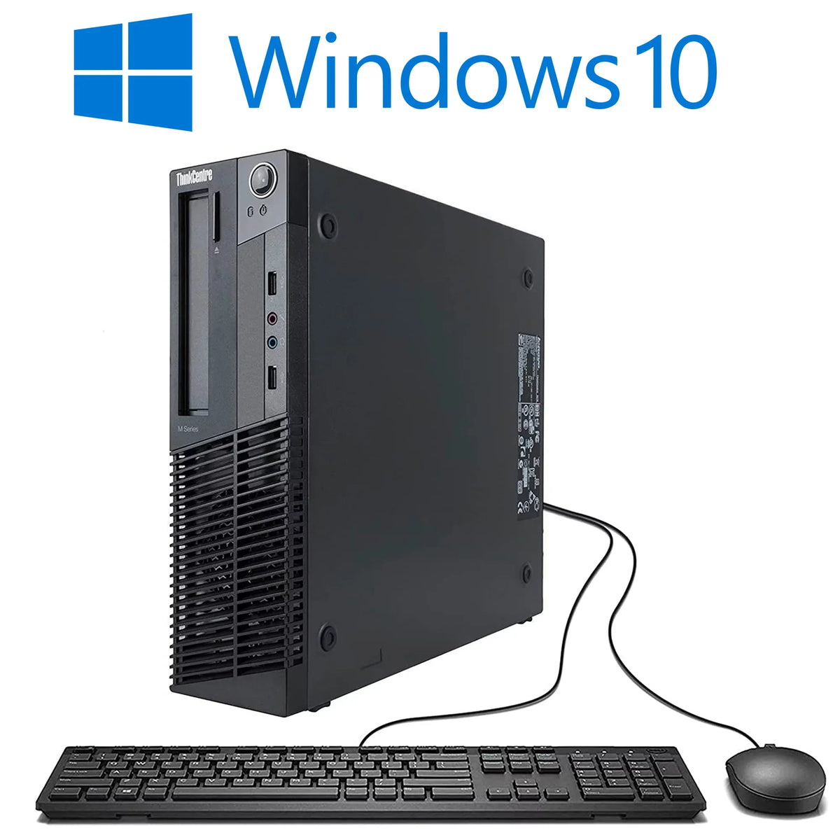i5 Pro Computer Ram Desktop PC Core 500GB Windows 10 LENOVO HDD Wifi 8GB