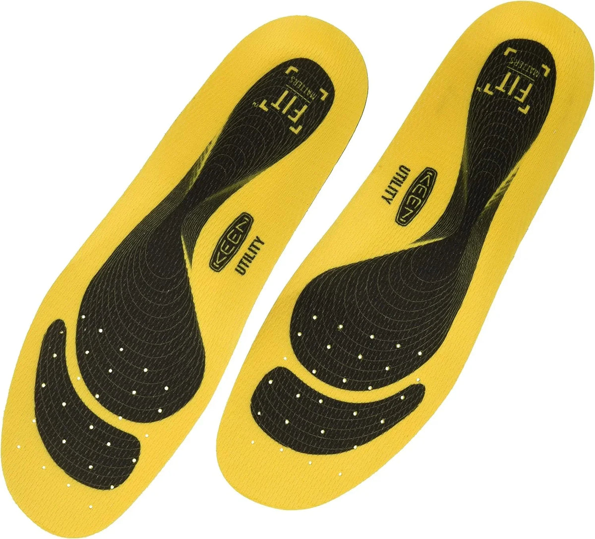 K-10 Support in Insole with for Arch Neutral Yellow Work L KEEN Replacement Utility Mens Pad Boots Heel