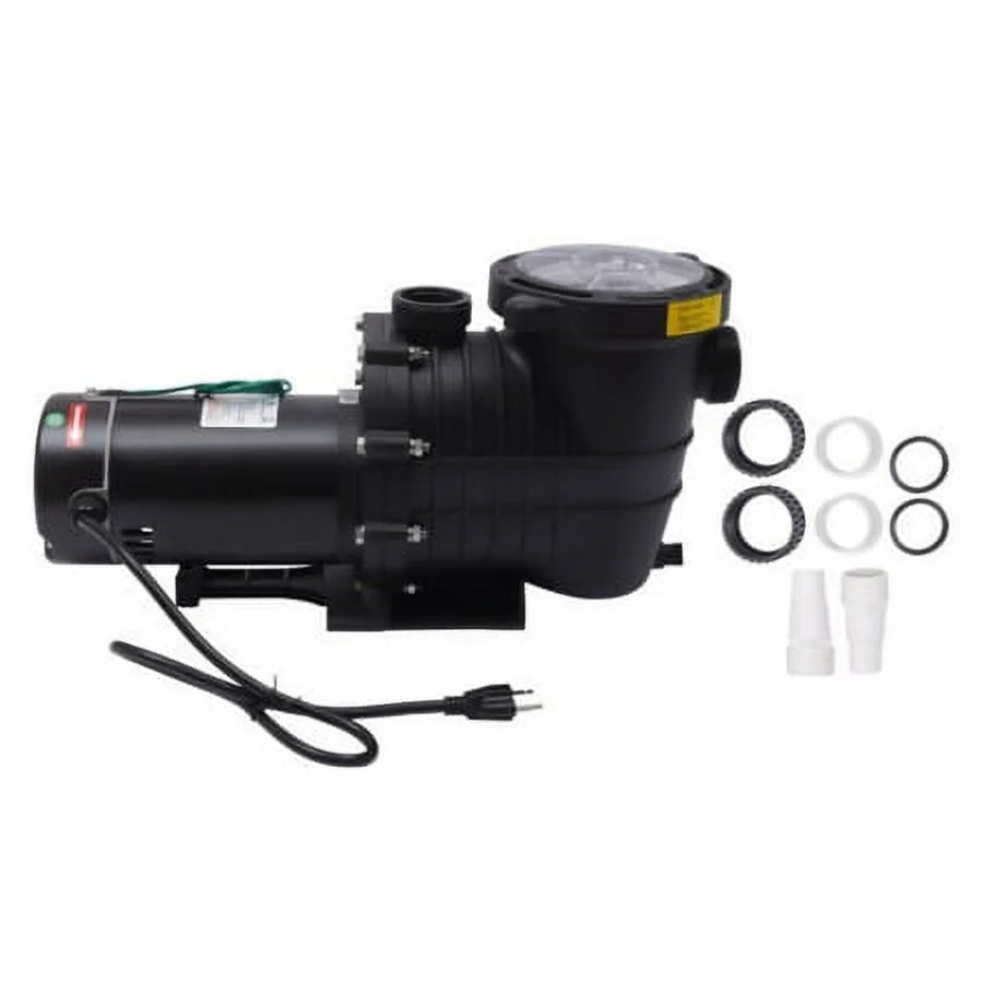 Motor Pump Filter Pool In/Above Swimming w/Strainer 2.0HP Ground 7080GPH