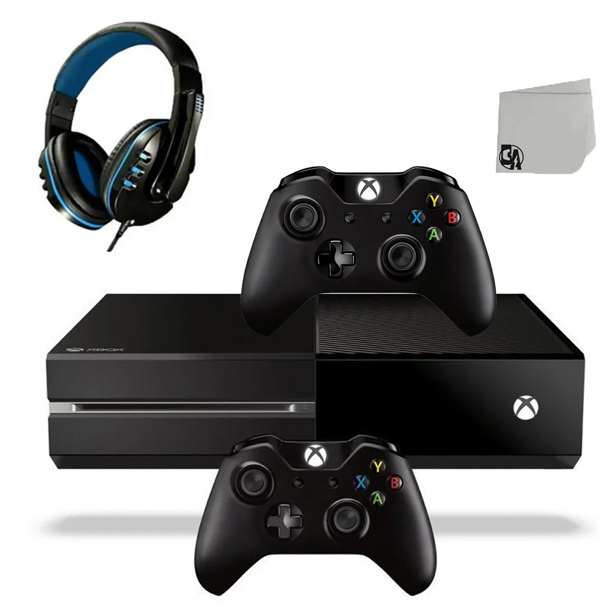 Bundle BOLT Headset Xbox With Pre-Owned Microsoft AXTION Console 500GB Controller 2 Original Gaming One
