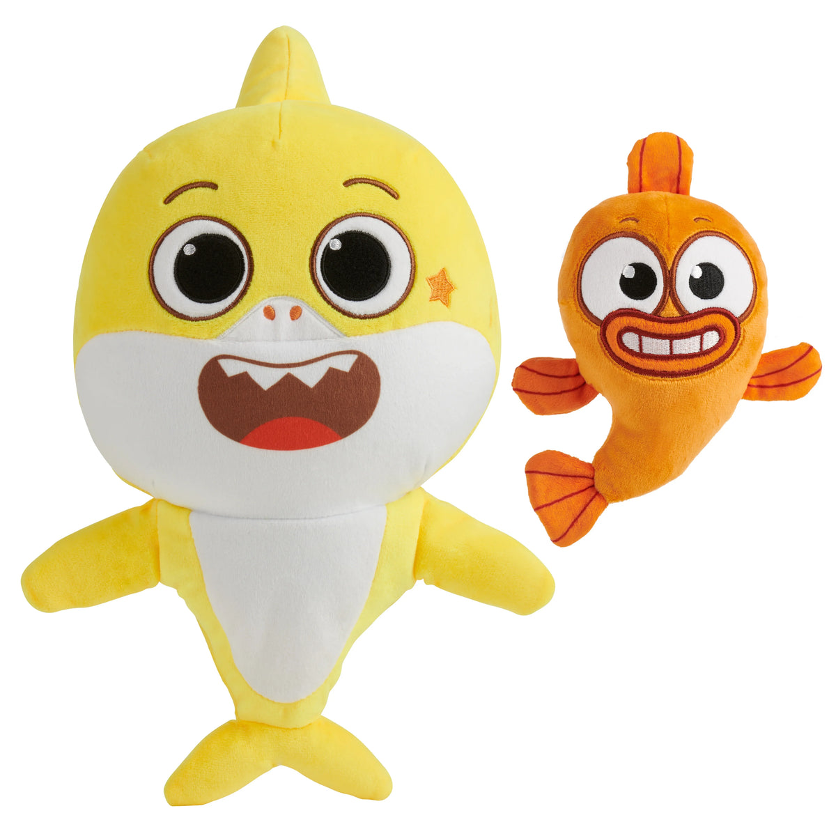 & 2-Pack & Sing Swing Baby Shark's Show! William, Shark Big Plush Baby