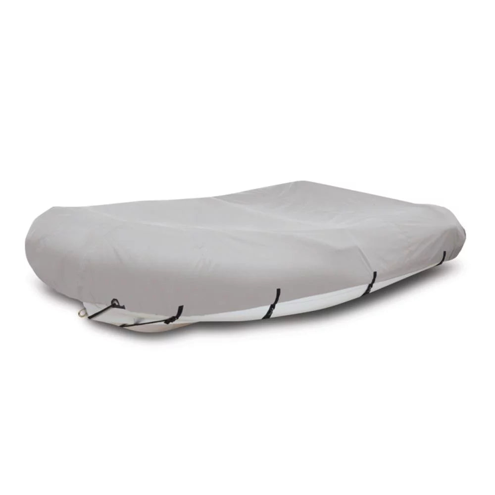 Gray Boat Pyle ft. Waterproof Cover to 12.5’ Shield Inflatable 13.5’ Protective Storage Armor
