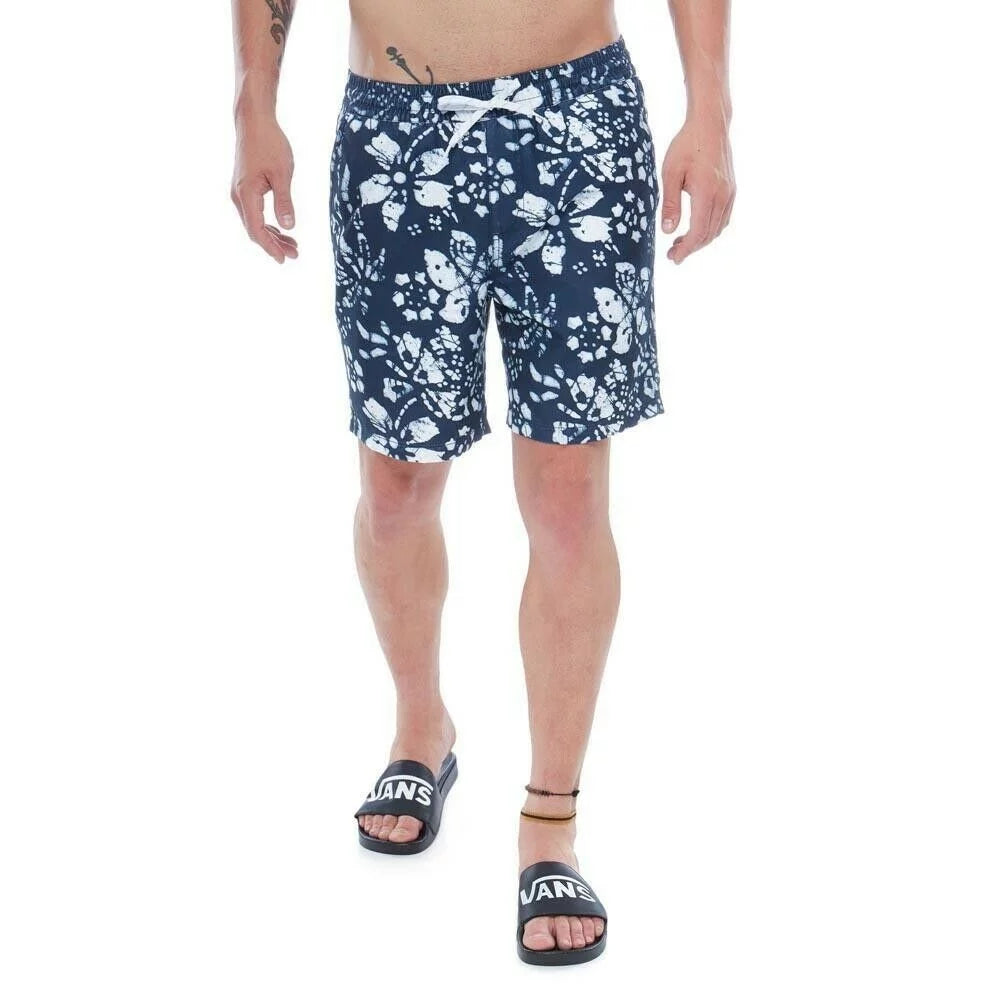 Dres 18 Trippin Men Shorts Trippin L Size Vans Decksider " Swim Blues