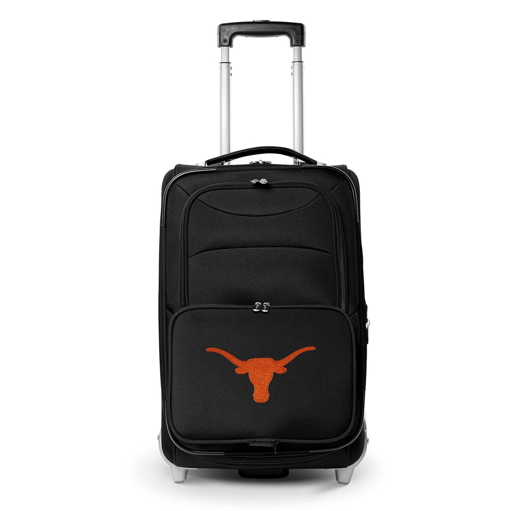 Longhorns Suitcase Carry-On Texas Rolling MOJO 21" Softside