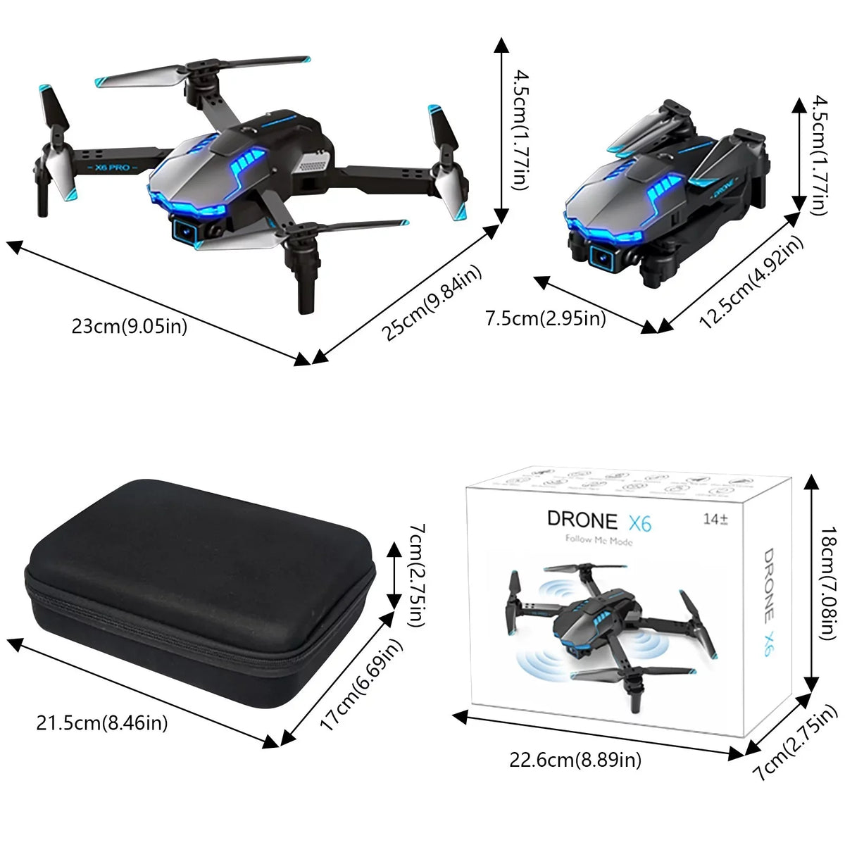 Avoidance Headless Obstacle Kids RC Off HD StartSmart And 4K Adults RC Stunt With Show WiFi Dual Camera Quadcopter Button One For Foldable Mini FPV Track Mode Airplane