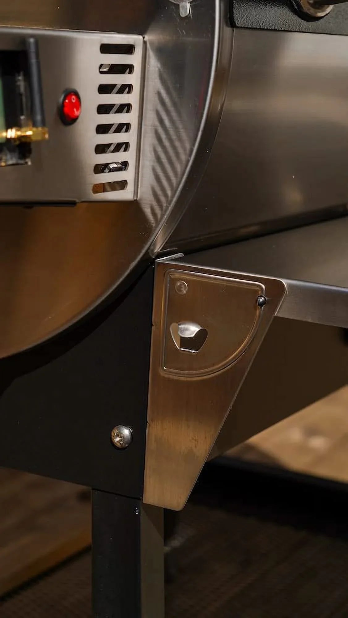 for Your Grill Prep To Work Pellet | More Grill Front-Folding Add Pellet and Shelf Wood Dishes Space