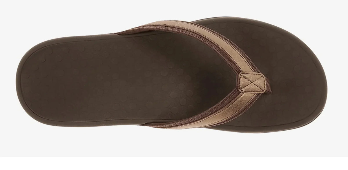 Flip Mettallic Sandals Bronze Vionic Women's Flop TIDE II