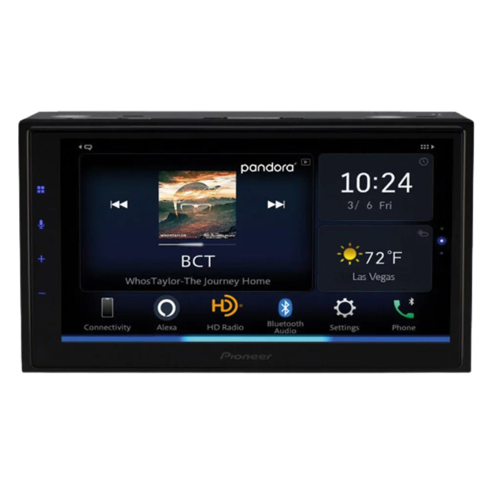 w/ 6.8" Camera Multimedia Receiver DMH-W4660NEX & Bluetooth New Bullet Pioneer