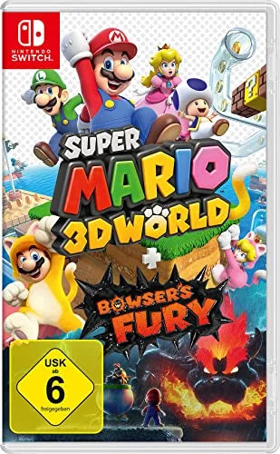 Version) Mario (German World 3D Fury. Nintendo + Bowser's Switch Fur Super