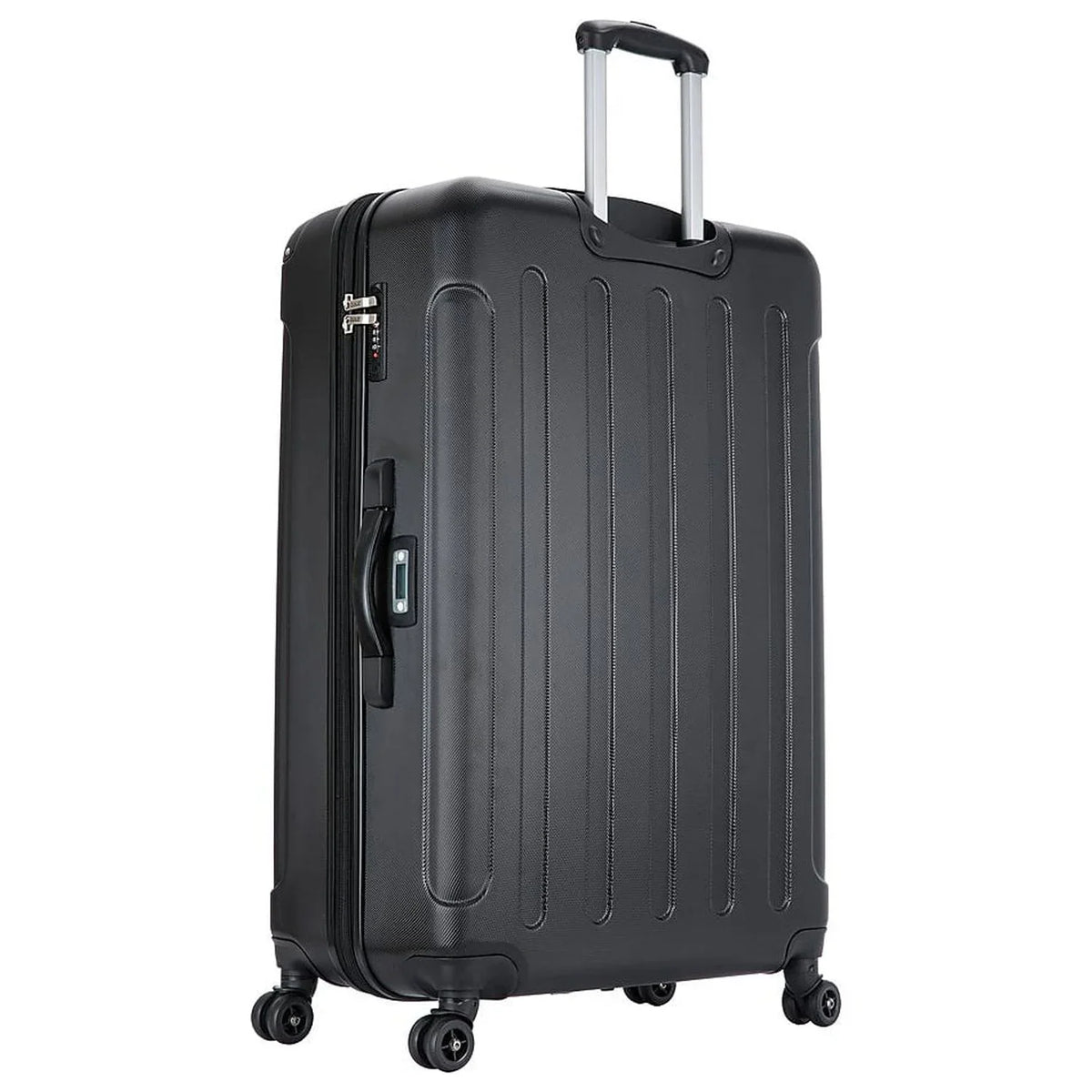 (DKINT00L-BLK) Plastic Spinner DUKAP INTELY 4-Wheel Luggage