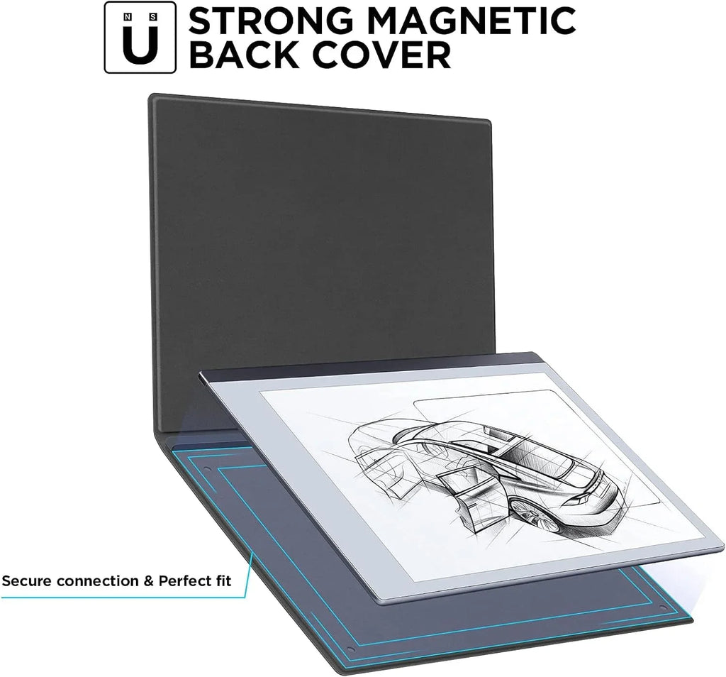 Released, Case Magnet, Ayotu Folio Premuin Tablet Paper PU Remarkable 2 2020 Design Bulit-in 10.3" for with Book