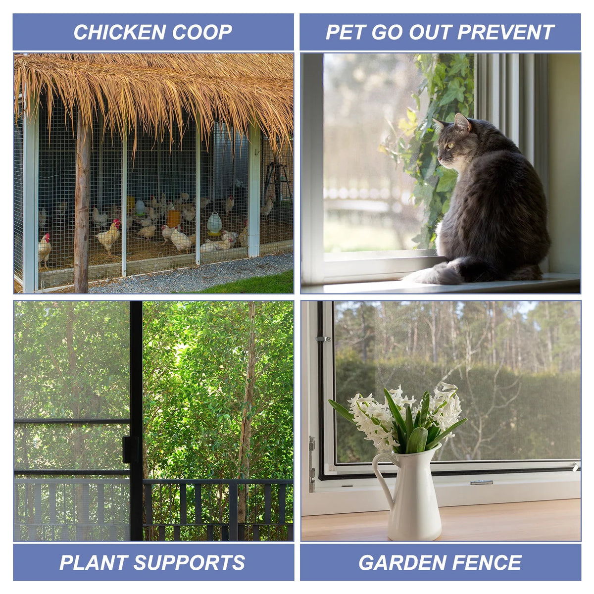 Air Mesh Screen Door Steel Stainless Screen Vent Screen, 304 Wire Woven for Replacement Mesh Window