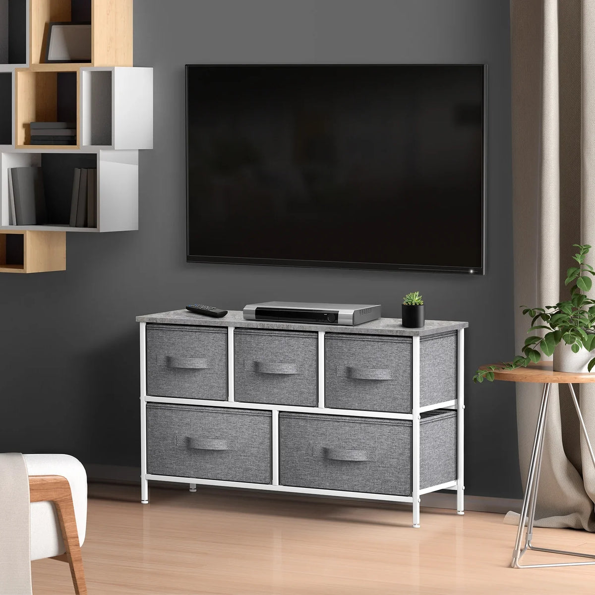 Storage - Dresser Cube Grey
