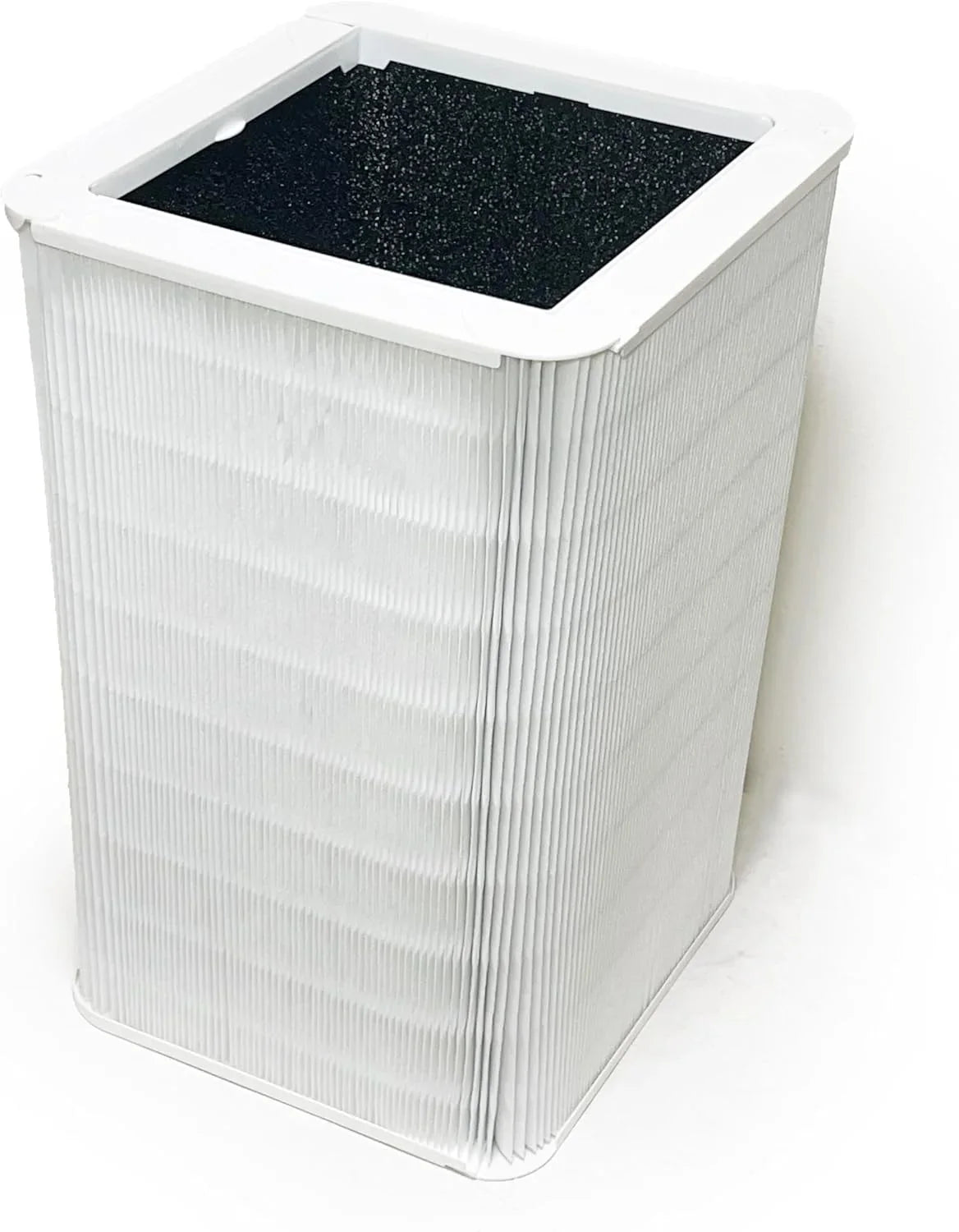 True Activated 3 620 Compatible SQ.FT Charcoal with Filter Blueair Air Purifier Blue Remove | Large 121 | Nispira Pack Particle HEPA VOCs Replacement Collapsible Smoke Pure
