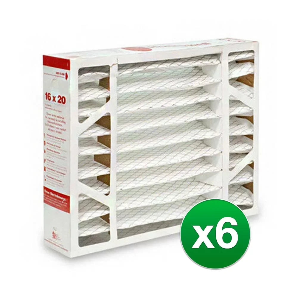 Honeywell Pack) Filter - Furnace Replacement MERV 11 209894 16x20x5 (6 Air For